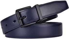 img 1 attached to 👔 Beltox Casual Reversible Leather Rotated Men's Belts: Versatile and Stylish Accessories