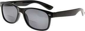 img 4 attached to Eyekepper Classic Bifocal Sunglasses Grey