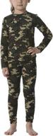 fleece stretch layers camouflage half zip girls' clothing: the perfect active wear for young adventurers logo