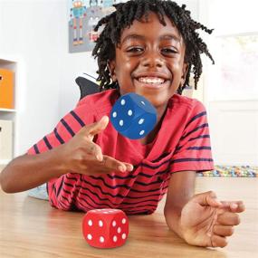 img 2 attached to 🎲 Enhance Learning with Learning Resources Foam Dice Dot: Engaging Educational Tool for Counting and Math Skills