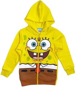 img 4 attached to Spongebob Squarepants Boys Hoodie Yellow