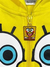 img 1 attached to Spongebob Squarepants Boys Hoodie Yellow