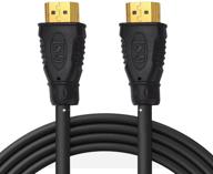 6ft high definition hdmi cord logo