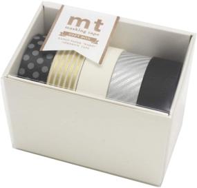 img 4 attached to Monotone 2 Washi Masking Tape Set - MT Japanese Washi Gift Box (MT05G008)