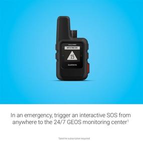 img 2 attached to 📡 Garmin InReach Mini 010-01879-01 - Компактный и легкий спутниковый коммуникатор, черный, 1,27 дюйма