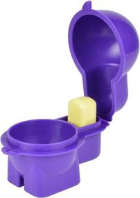 img 2 attached to 🥚 Hutzler Egg To-Go Container with Purple Salt Shaker