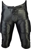 🏈 cramer football game pants: enhanced protection with 7 pads for hip, tailbone, and thigh logo