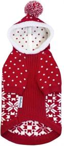 img 1 attached to 🐶 6 Festive Holiday Patterns Blueberry Pet Dog Sweaters