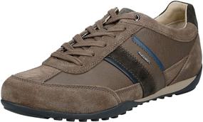 img 4 attached to Geox Mens Wells Sneaker Anthracite