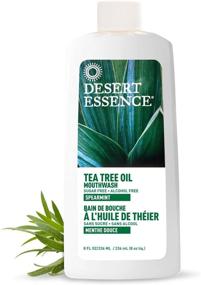 img 4 attached to 🌿 8fl oz Refreshing Tea Tree Oil Mouthwash - All-Natural Formula for Optimal Oral Care