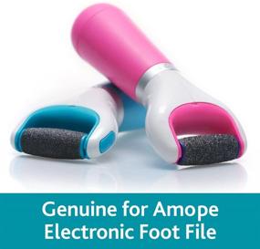 img 1 attached to 💆 Amope Pedi Perfect Electronic Foot File Refills - Extra Coarse (Pack of 2): Ultimate Footcare Solution