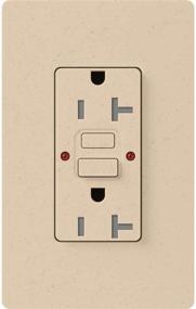 img 1 attached to Lutron SCR 20 GFST ST Resistant Self Testing Receptacle