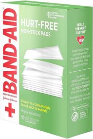 img 1 attached to 🩹 Band-Aid Brand Adhesive Bandages, Large Non-Stick Pads, 3x4 Inches, 10 Count, Pack of 3