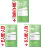 🩹 band-aid brand adhesive bandages, large non-stick pads, 3x4 inches, 10 count, pack of 3 логотип