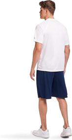 img 1 attached to Dri-Power Performance Mesh T-Shirt for Men - Russell Athletic: Premium Comfort and Breathability