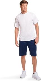 img 2 attached to Dri-Power Performance Mesh T-Shirt for Men - Russell Athletic: Premium Comfort and Breathability