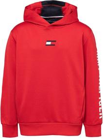 img 4 attached to 👕 Stylish & Comfortable: Tommy Hilfiger Boys' Fashion Pullover Hoodie