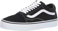 👟 stylish vans unisex skool black canvas: ultimate footwear for all логотип