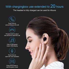 img 1 attached to Xiaomi Mi True Wireless Earbuds Basic 2S: Bluetooth 5.0 Touch Control Stereo Gaming Mode Headphones with Mic - Redmi Airdots 2S