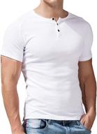 👕 babioboa sleeve henley ribbed lightweight men's clothing: ultimate shirt collection for style and comfort logo