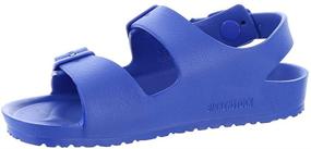 img 1 attached to 👦 Детские туфли - Сандалии Birkenstock Kids Milano черного цвета