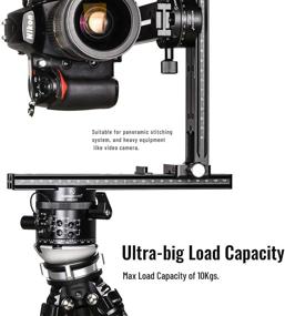 img 2 attached to Enhanced Load Capacity of 22 lbs- SUNWAYFOTO DYH-68 Leveling Base Tripod Head