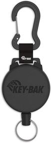 img 3 attached to 🔒 Secure and Heavy-Duty Retractable Key Holder with Kevlar Cord by KEY-BAK SECURIT – Safeguard Your Keys and Gear