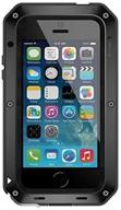 📱 lunatik tt5h-001 taktik extreme premium protection system with corning gorilla glass for iphone 5 - 1 pack - black (retail packaging) logo