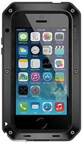 img 1 attached to 📱 Lunatik TT5H-001 Taktik Extreme Premium Protection System with Corning Gorilla Glass for iPhone 5 - 1 Pack - Black (Retail Packaging)