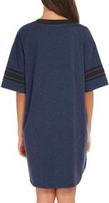 img 1 attached to Ekouaer Nightgown Novelty Sleepshirts Sleepwear Women's Clothing