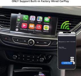 img 1 attached to 📱 2021 2.0 Беспроводной адаптер CarPlay USB - Преобразует заводской проводной CarPlay в беспроводной, совместим с iPhone 6-12 Pro MAX