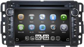 img 4 attached to 📺 7-inch Double Din In-Dash Car Stereo DVD Player for Silverado 1500 2012 & GMC Sierra 2011-2010 - Touchscreen FM/AM Radio Receiver Navigation, Bluetooth, and SWC