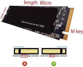 img 3 attached to 💾 Модуль гибкого отсека Dell Precision T5820 T7820 T7920 M.2 SAS (066XHV 66XHV) - лоток включен, SSD не включен - совместим с M Key 2280 NVMe PCIe Gen3 x4