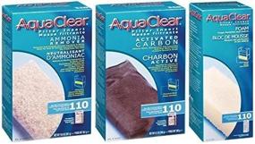 img 3 attached to 🐟 Aquaclear 110 Replacement Media Bundle: Optimal Sponge, Premium Carbon, Ammonia Remover