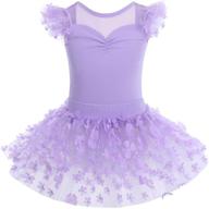 💃 glamorous leotard flutter: girls' dancewear for active ballerinas and gymnasts logo