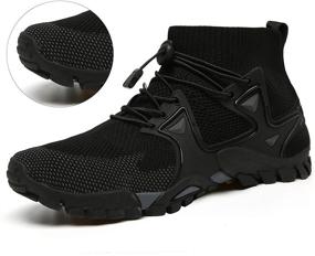 img 1 attached to JUBAIYUAN Comfortable Mountain Breathable Numeric_11 Men's Shoes in Fashion Sneakers