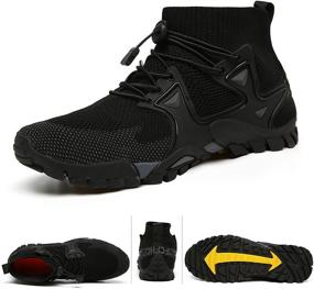 img 3 attached to JUBAIYUAN Comfortable Mountain Breathable Numeric_11 Men's Shoes in Fashion Sneakers