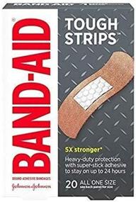 img 3 attached to 🩹 BAND-AID Tough-Strips Bandages - Durable All One Size - 20 Each