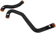 mishimoto silicone radiator hose kit for ford 7.3 powerstroke 2001-2003 black mmhose-f2d-01bk logo