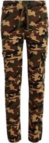 img 4 attached to 🥇 Top-rated Quad Seven Print Twill Jogger Boys' Clothing: Quality and Style Combined!