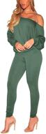👚 fall boat neck pullover top and long pants set for women - solid color 2 piece outfits, tracksuit sportswear sweatsuit logo