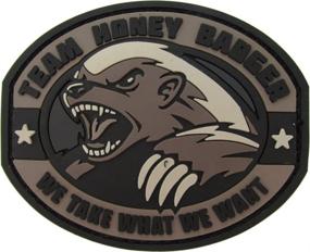 img 1 attached to Mil-Spec Monkey Honey Badger SWAT PVC Patch: Tactical and Durable