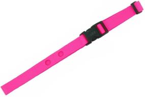 img 2 attached to 🐶 Heavy Duty Pink Replacement Strap for Dog Fence Receiver