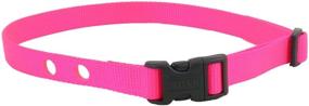 img 3 attached to 🐶 Heavy Duty Pink Replacement Strap for Dog Fence Receiver