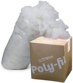 img 2 attached to 🌬️ Fairfield Original Poly-Fil Premium Fiber Fill Box 6.5 lbs White - High-Quality 100% Polyester Fill