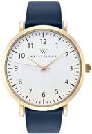 ⌚ stylish wristology olivia numbers boyfriend leather women's wrist watches for an elegant look logo