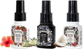 img 3 attached to 🚢 Poo-Pourri Ship Happens: Tropical Hibiscus & Royal Flush Set – 1.4 oz for Odor-Free Good Times!