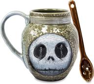 🎃 nightmare before christmas disney mug and spoon set logo