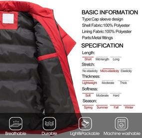 img 2 attached to Chrisuno Quilted Puffer Lightweight Casual Women's Clothing