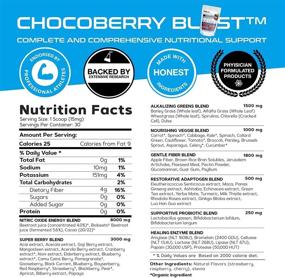 img 1 attached to 🍫 Enhanced Chocolate Beet Super Food Blend: CHOCOBERRY Blast - Boost Nitric Oxide, Endorsed by Athletes, Formulated by Physicians for Peak Strength and Rapid Recovery (30 Servings)